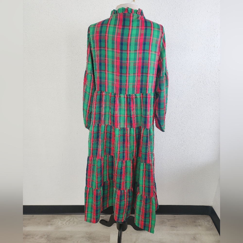 Michelle McDowell Christina Dress Plaid About You Size XL - Picture 7 of 11